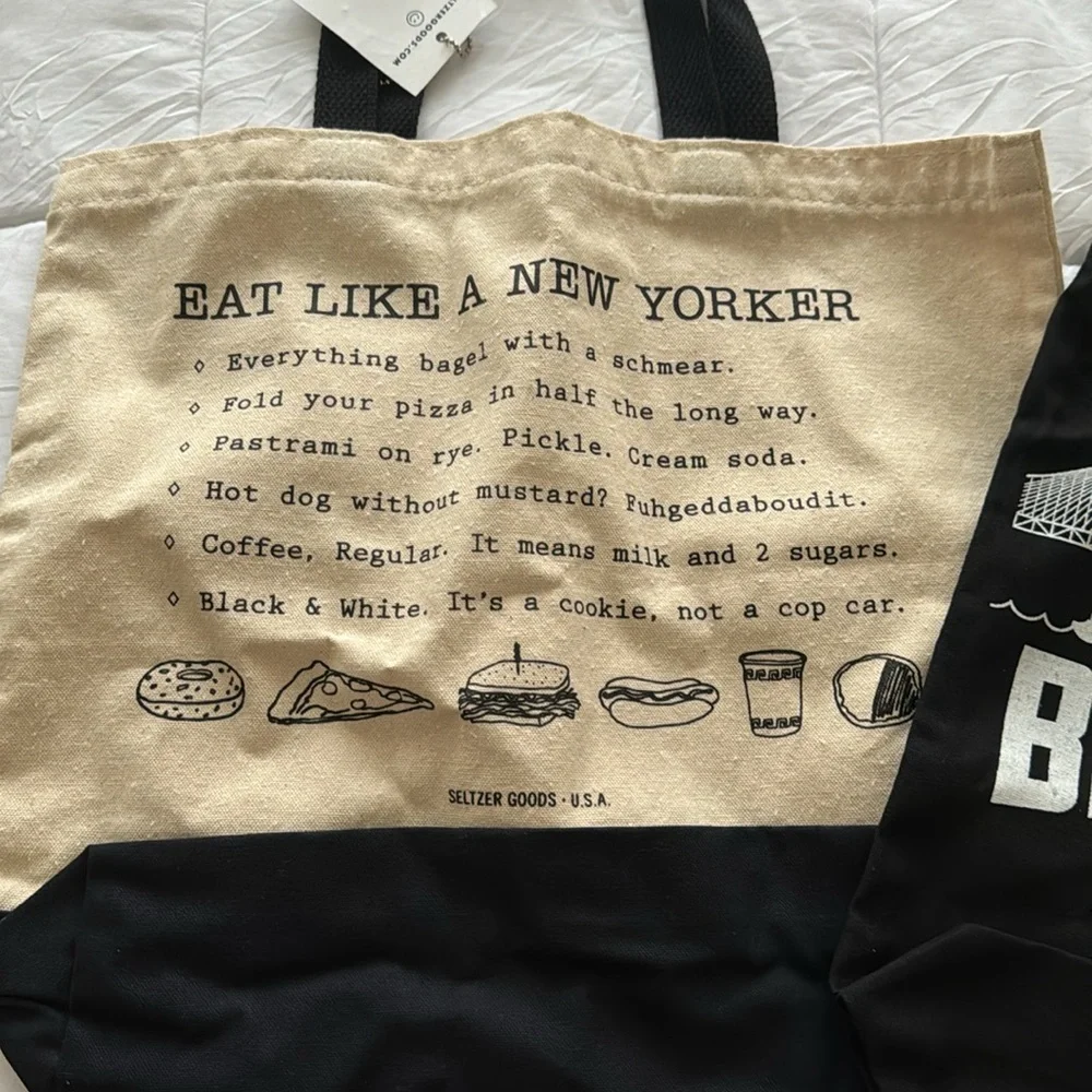 NWT NYC Tote Bags